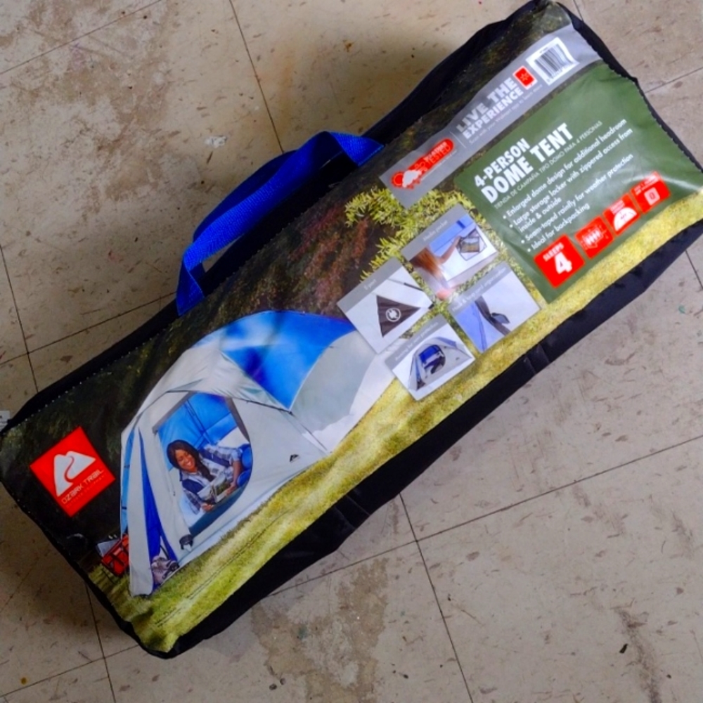 New Ozark trail dome tent